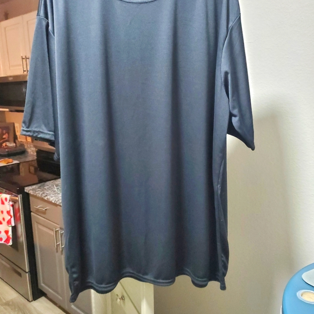 Port and Company Gray shirt